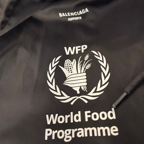 Balenciaga World Food Programme Windbreaker